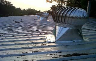 Pemasangan Turboair Turbine Ventilator proyek 28